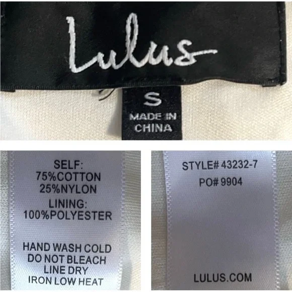 Lulus White Lace Overlay Short Sleeve Mini Cocktail Dress - Picture 2 of 5